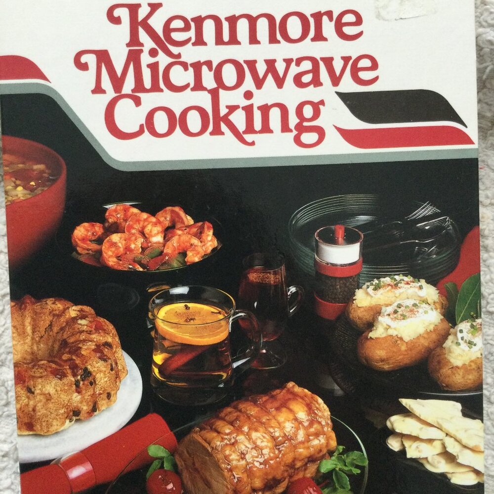 Kenmore  Microwave Cookbook Vintage 1984